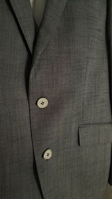 Costum de mire Cazacone, gri, elegant, purtat o singură dată