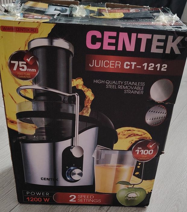 Соковыжималка CENTEK СТ-1212