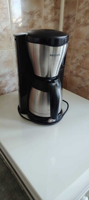 Filtru cafea metalic Philips cu vas termoizolant de 1.2 L