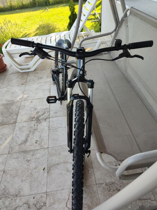 Bicicleta MTB 29" Rockrider Explore EXPL 500, marine M, negru