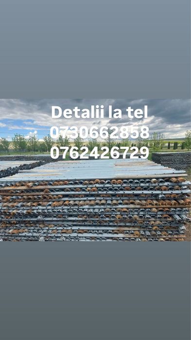 Vand spaleri zincati metalici