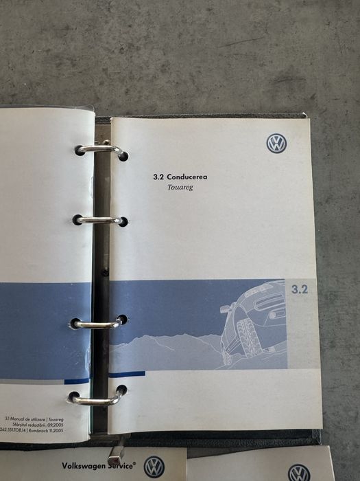 Carte tehnica vw touareg