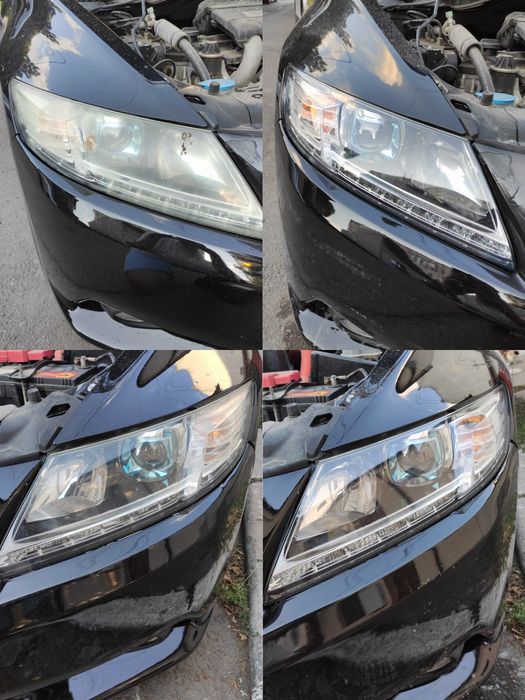 Polish Faruri(Polimerizare) Folie PPF la domiciliu