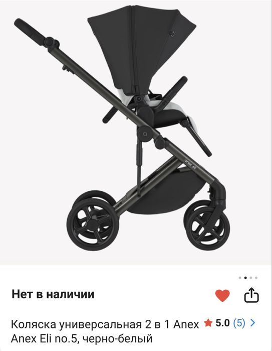 Продам коляску Anex-eli 2в1