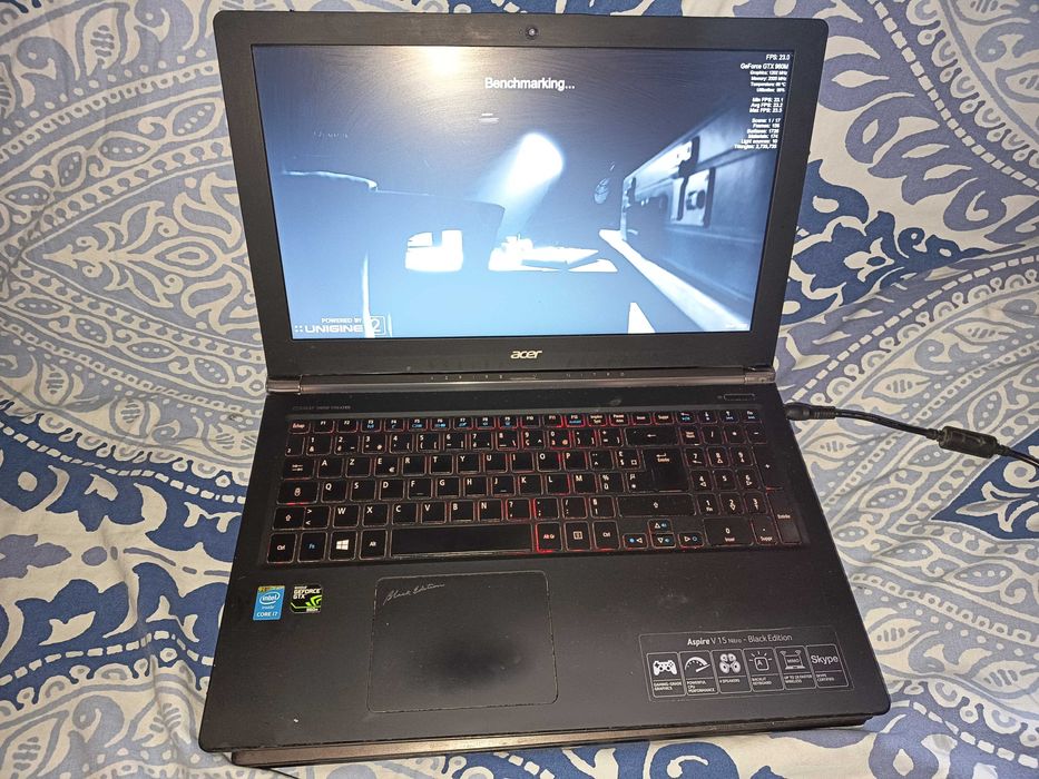 Laptop gaming Acer Nitro, Core i7, Nvidia GTX 960m 2gb ddr5, 16gb. 1TB