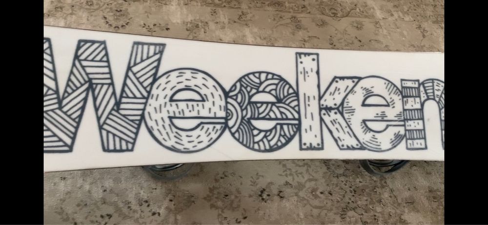 Сноуборд / Snowbord “Weekend” limited eddition