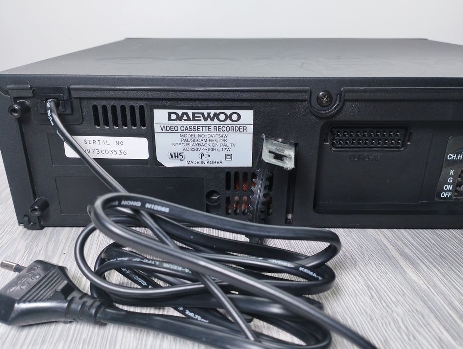 Daewoo F54W videomagnitafoni, ideal holatda