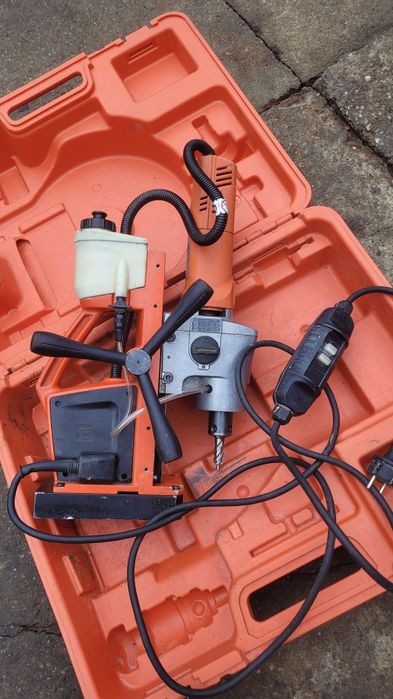 masina gaurit talpa magnet kbe 50 bormasina fein magnetica freza carot