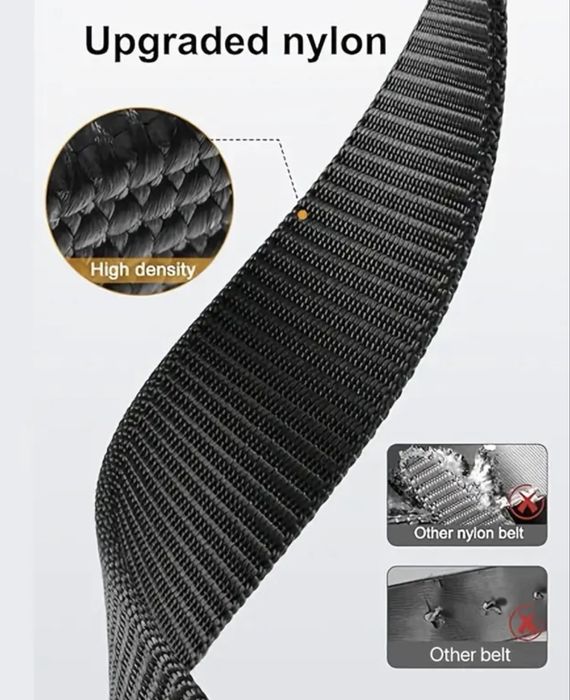 Мъжки плетен колан с автоматична катарама /Универсални за работа,спорт