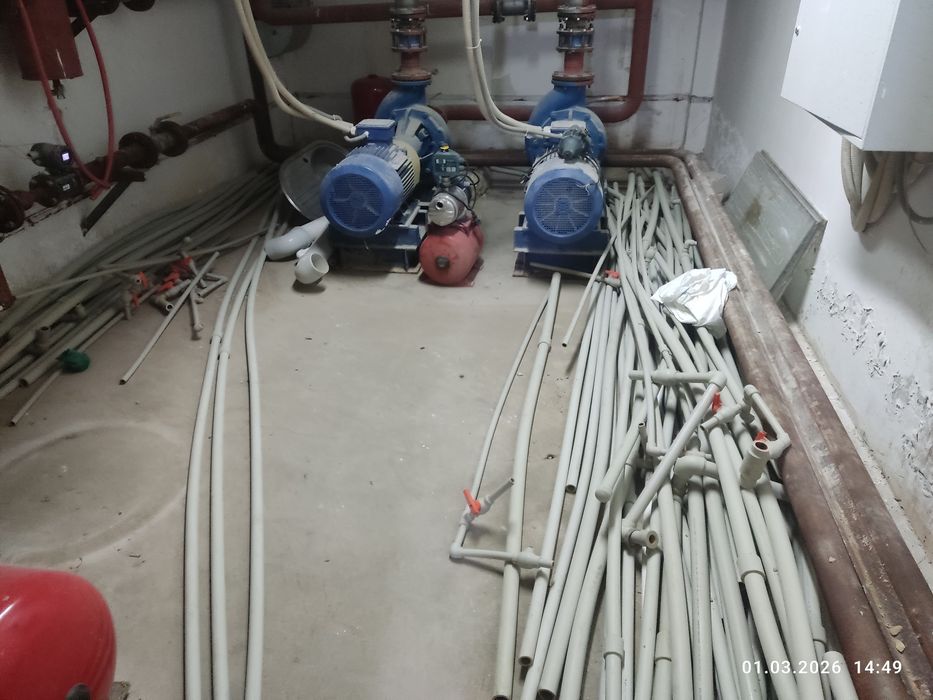 Бу Пластиковые трубы от 15 до 32