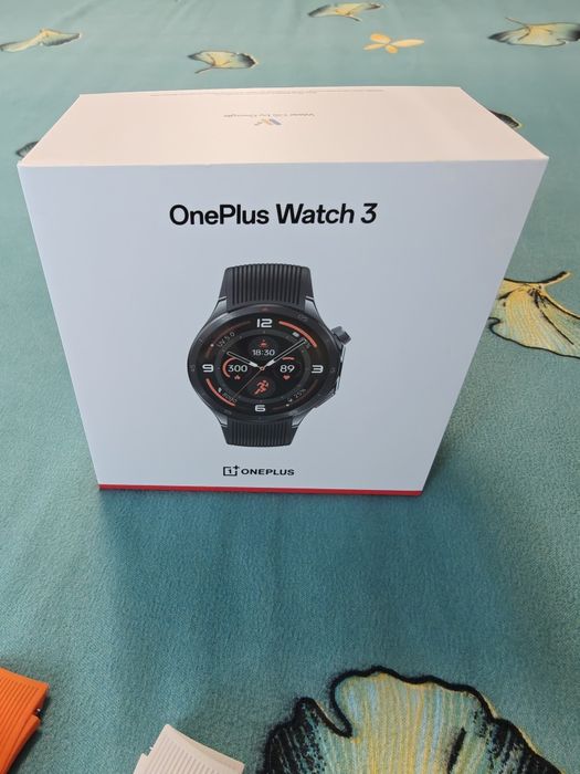 Smartwatch OnePlus Watch 3 – Stare impecabilă / Pachet complet + Curele cadou