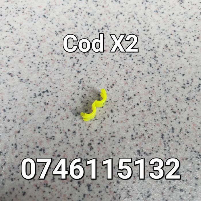 Pasari-Inele Nimfe Papagali Perusi Canar--Cleme 3mm-Reutilizabile - X2