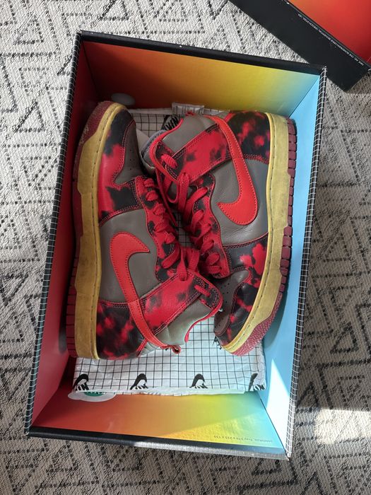 Nike dunk high кроссовки оригинал/original