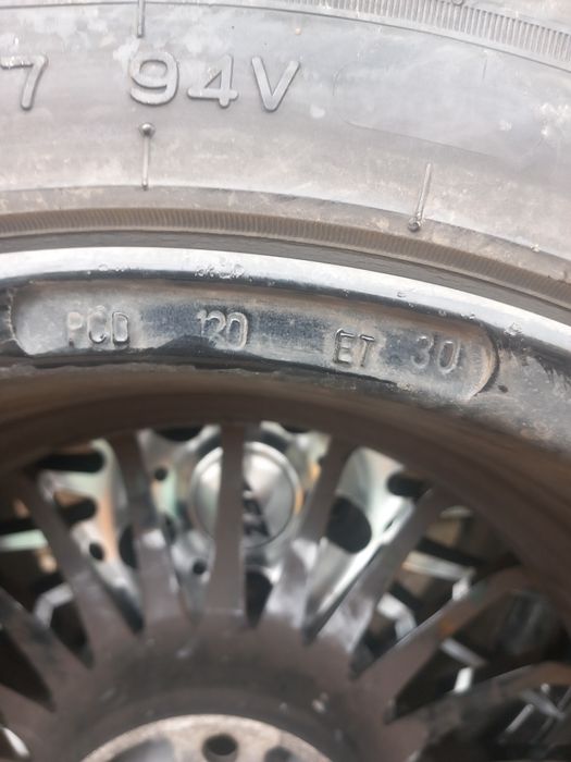 Jante bmw r17 5x120 et 30