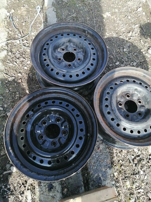 3бр железни джанти 15 цола