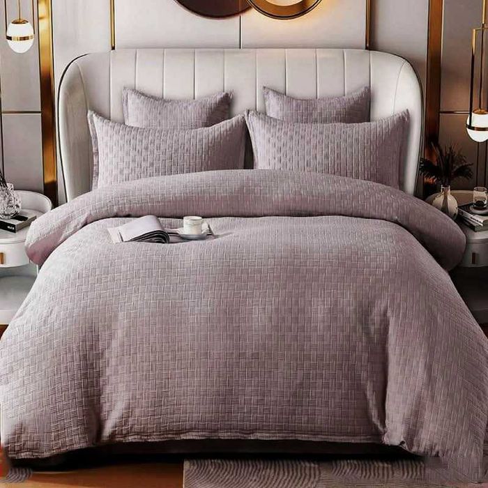 Луксозен комплект с драперия от 100% памук