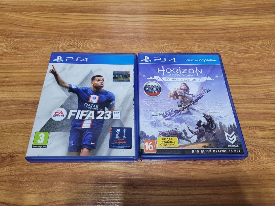 PS4 slim с дисками