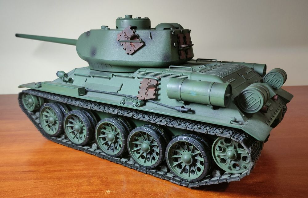 Радиоуправляемый танк Т-34-85