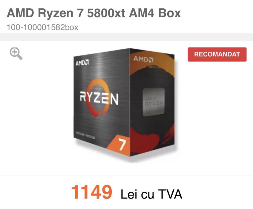 Amd Ryzen 7 5800x
