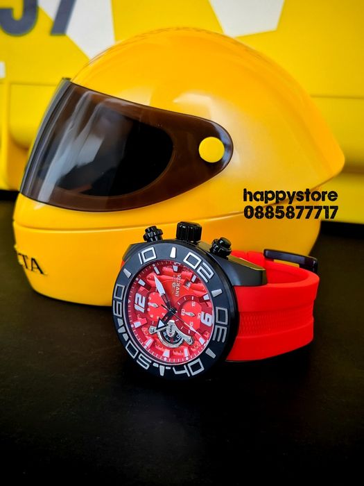 INVICTA Pro Diver Red 50 mm, Инвикта нов ръчен часовник