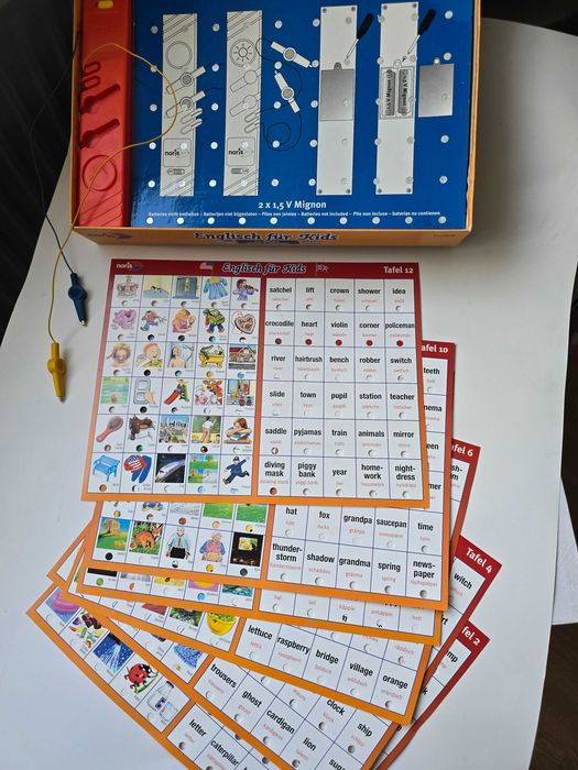 Engleza pentru copii prin joc electronic din germana in engleza