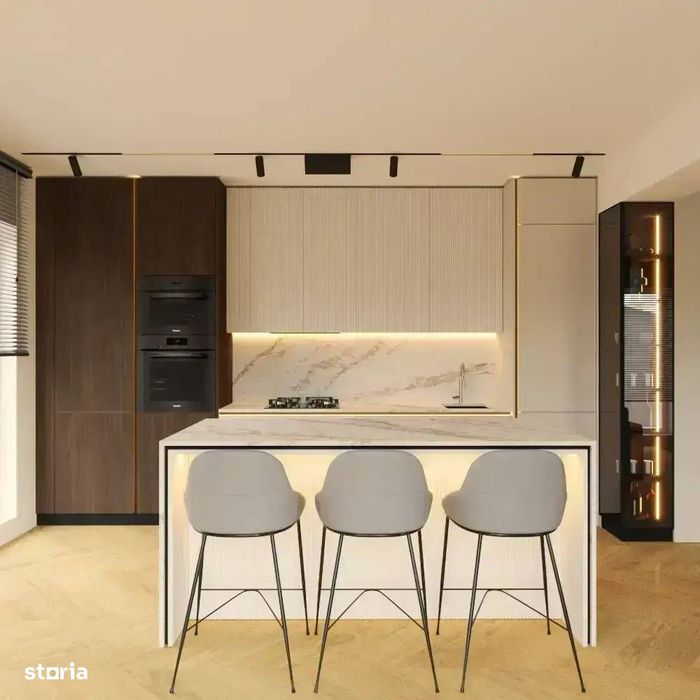 Ap Premium 3 Camere cu Terasă de 56 mp - Bloc cu Lift