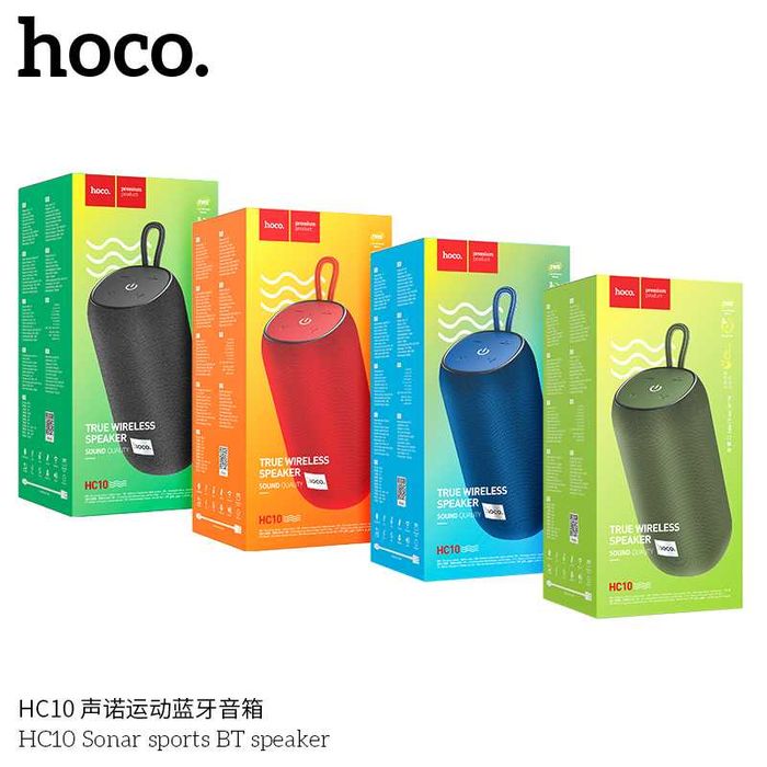 Hoco HC10 Sonar Sports Портативная колонка True Wireless защитой IPX5