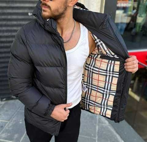 Мъжко зимно яке с силиконова вата