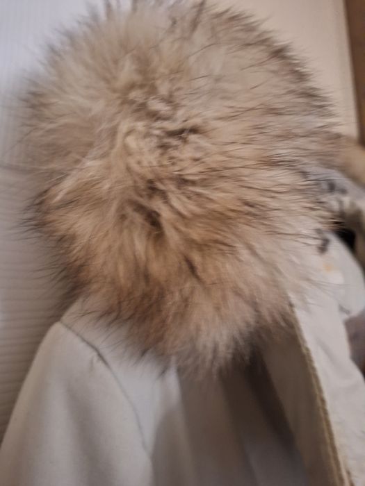 Дамска ватирана шуба,палто Кенсол с качулка ест.пух,номер 48 БГ