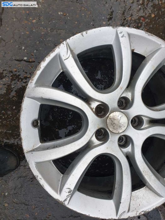 Set 4 Jante Roti Aliaj 5x108 235 45 18 R18 Peugeot 308 2013 - 2016 Cod 9671401880