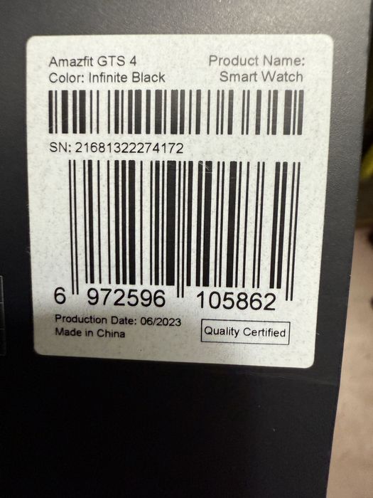 Amazfit A Zepp Brand GTS 4
