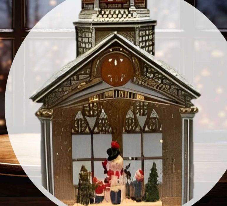 Коледна декорация със снежен човек