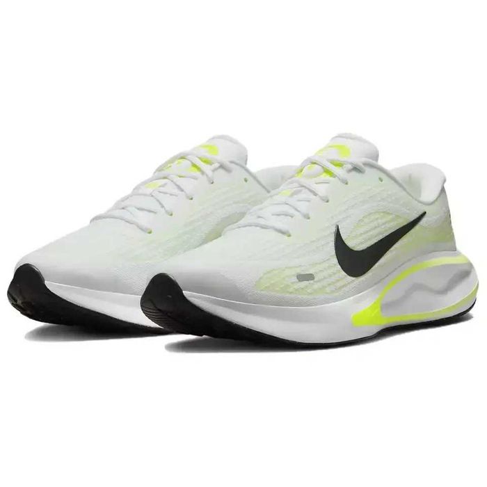 Nike - Journey Run White Barely Volt  №45 Оригинал Код 0514