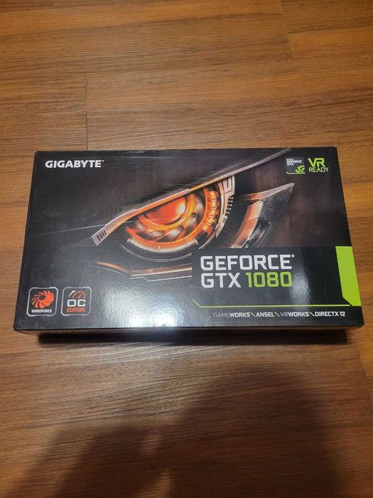 Видеокарта Gigabyte 1080 WINDFORCE OC - перфектна