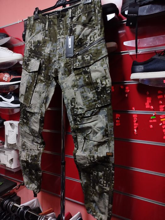 Оригинален панталон G-Star Raw Rovic W30 W31 W32 W33 Zip карго мъжки