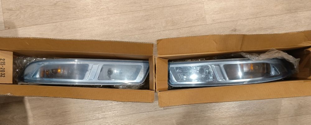 Противотуманки + поворотники Nissan Almera Classic