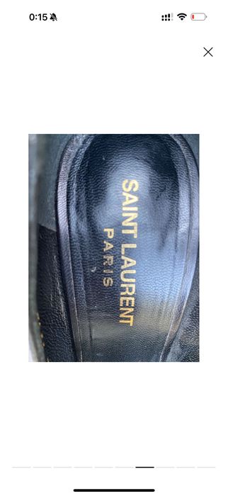 Обувки на ток Saint Laurent