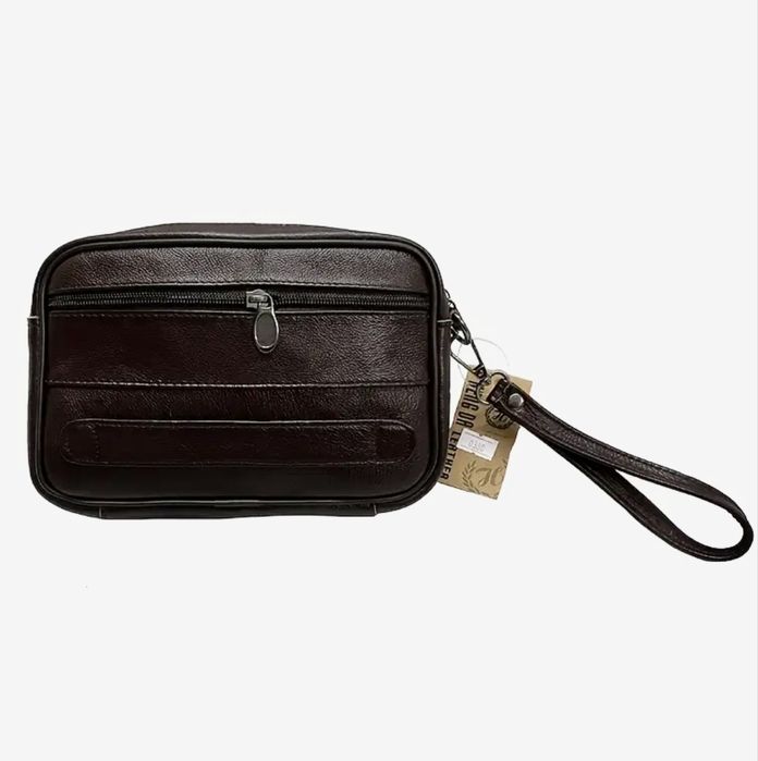 Мъжки ръчни чантички тип Борсетаʼ /Модерни и красиви от естест. кожа!