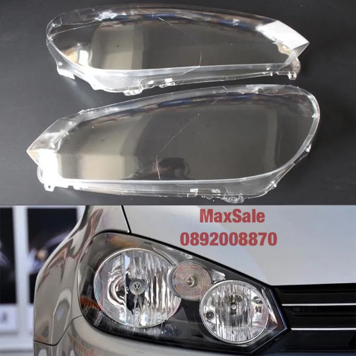 Стъкло фар капак VW golf 6 Голф 6 стъкло за фар
