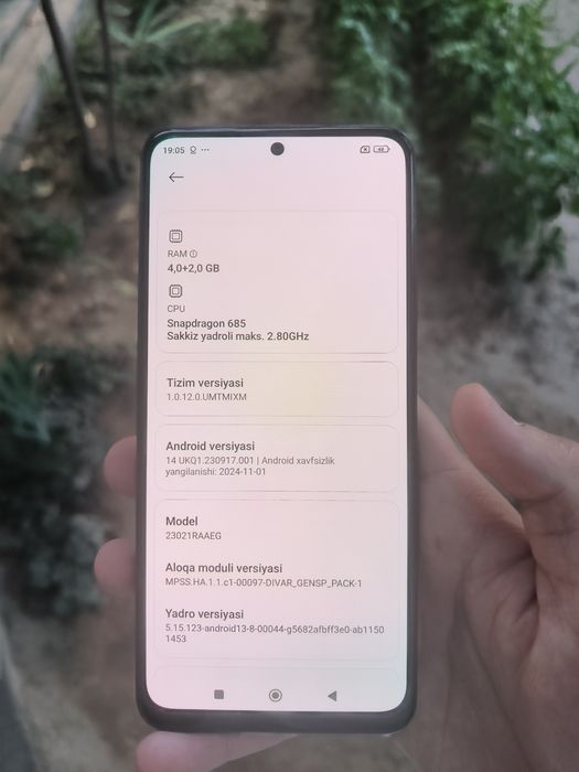 Redmi note 12  128/4+2