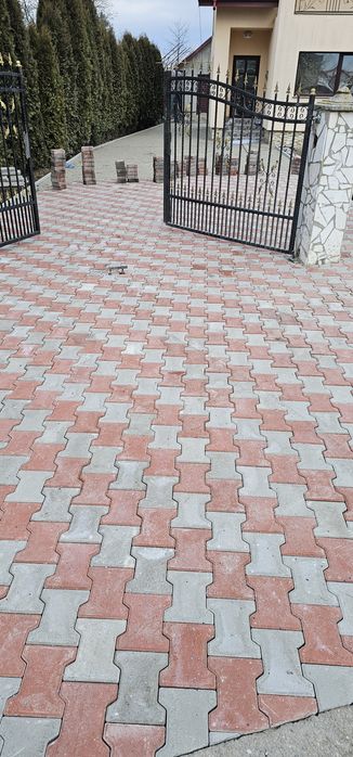 Montaj pavele  rigole borduri