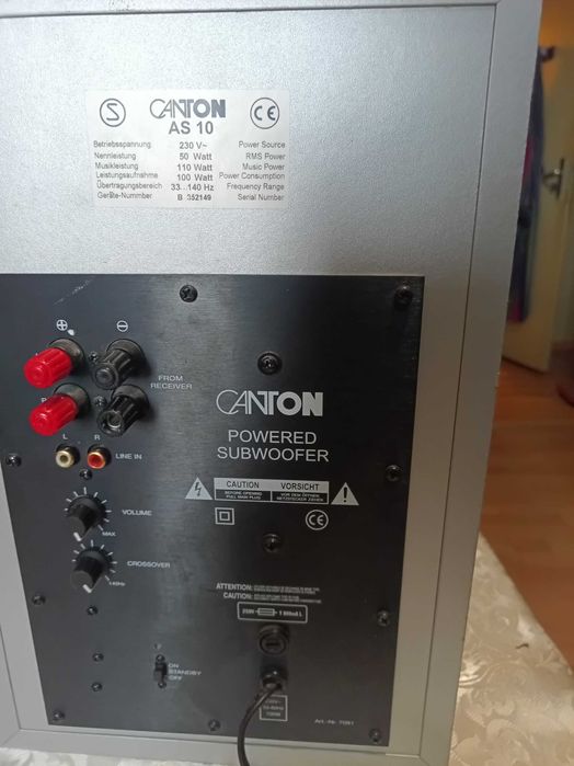 продавам CANTON AS 10