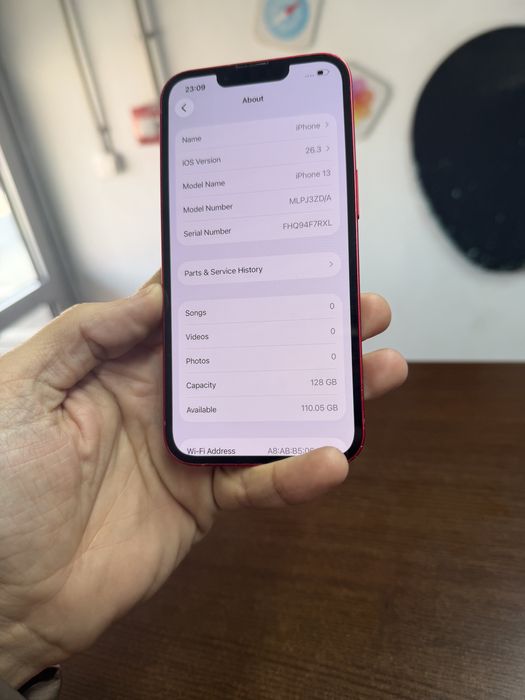 Vand Iphone 13 128Gb Red