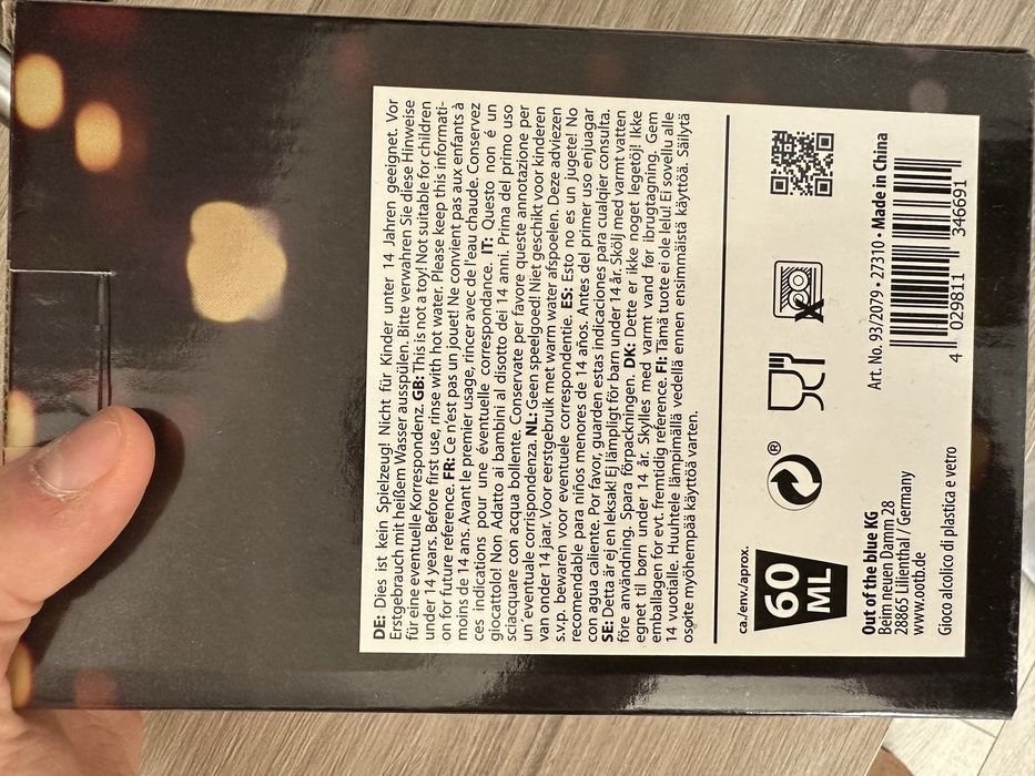 Игри за пиене, шотове