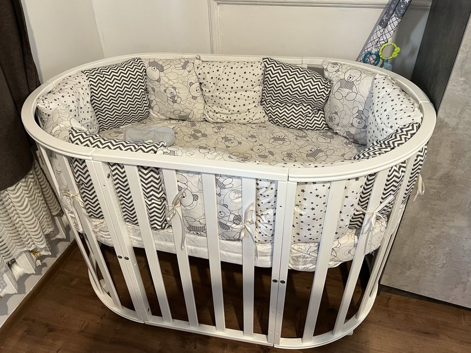 Продам манеж кровать б/у трансформер