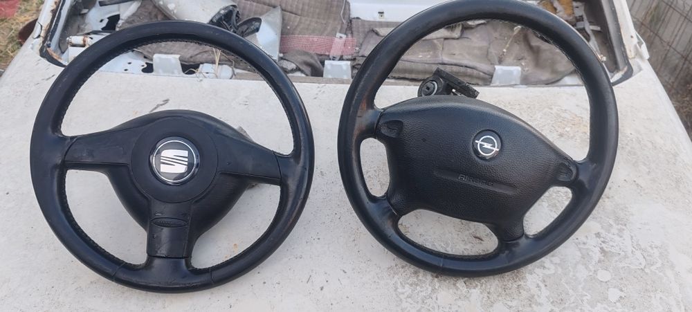 Volan piele Peugeot 206 306 Cc seat leon toledo Opel vectra momo sport