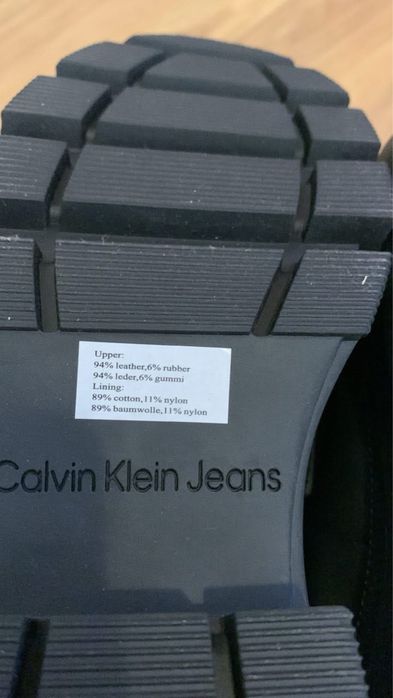 Mocasini Calvin Klein noi masura 37 dar incalta 38