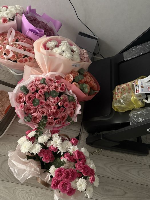 Свежие цветы букеты