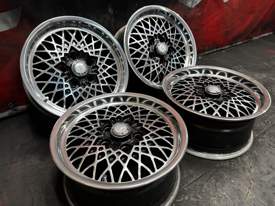 Ретро магнезиеви джанти за Мерцедес (Mercedes), 15 цола, 5x112