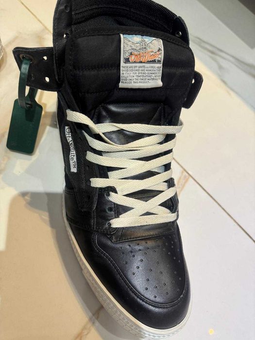 Adidasi/Sneakers OFF WHITE black OFF COURT 3.0